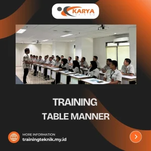 TRAINING TABLE MANNER