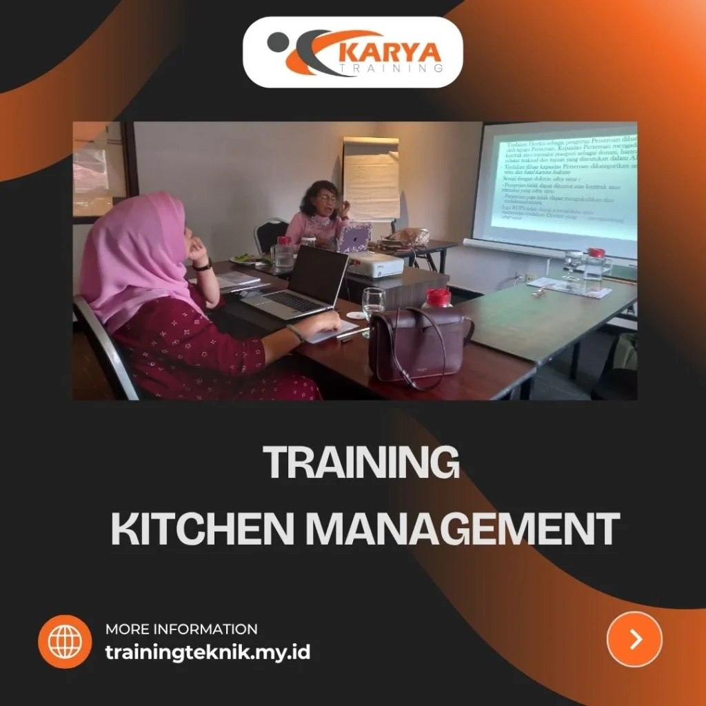 training manajemen dapur profesional