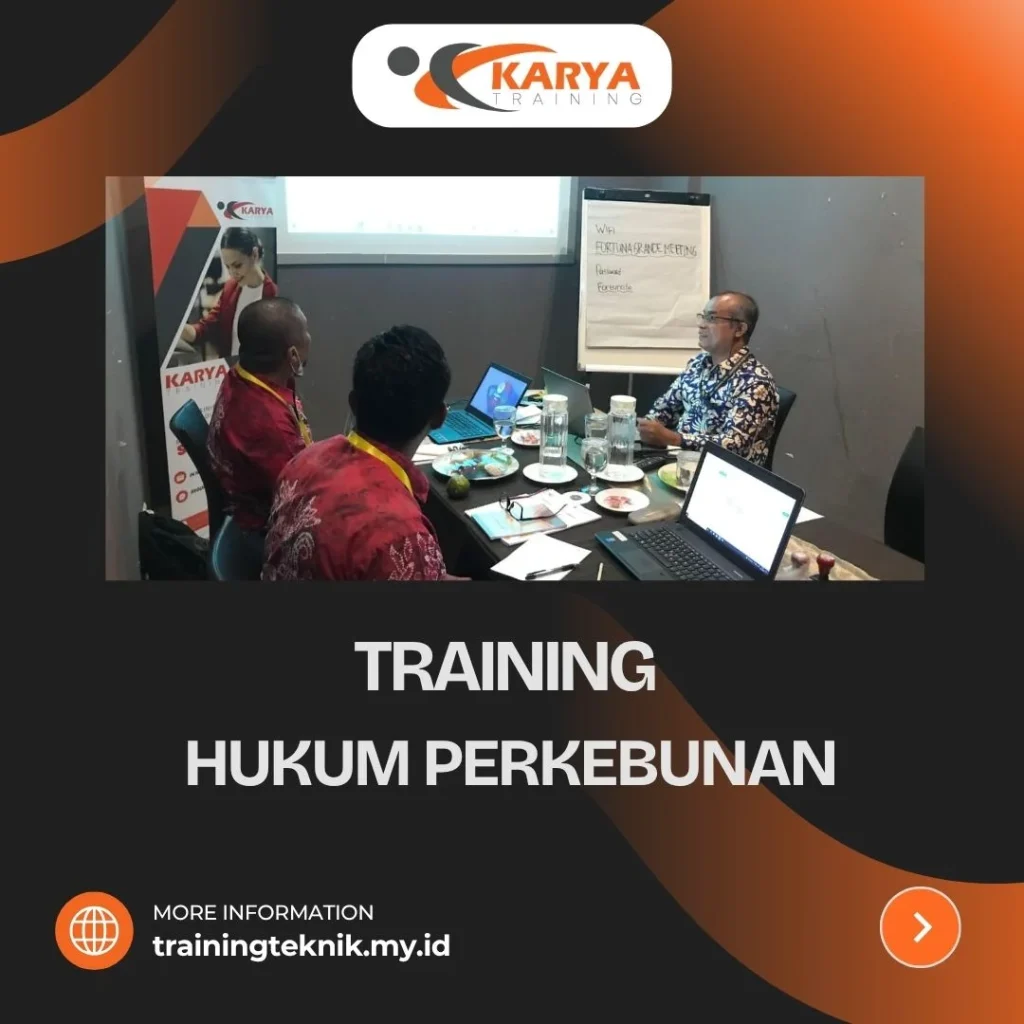 training hukum perkebunan