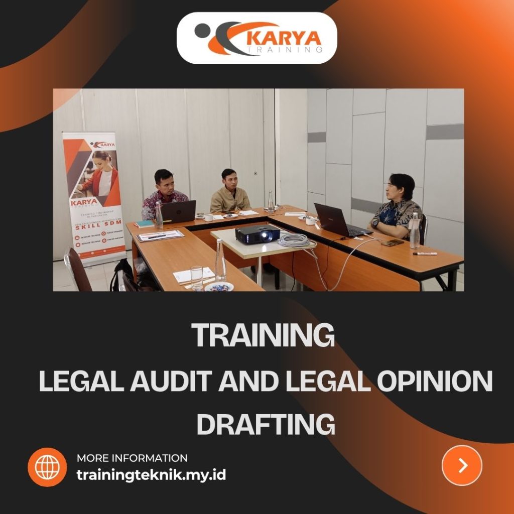 training legal audit and legal opinion drafting